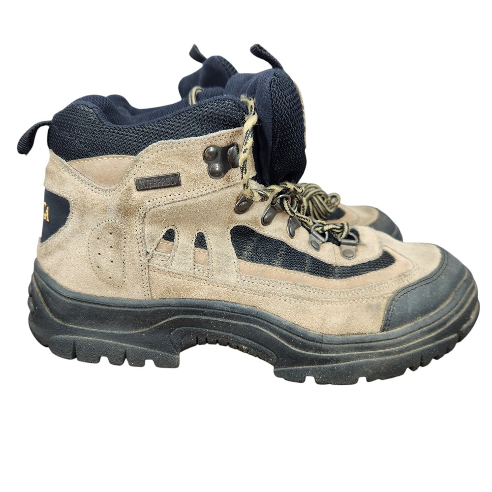 Itasca Hiking Boots Mens 8.5 Brown Leather Waterproof Trails Outdoors‎